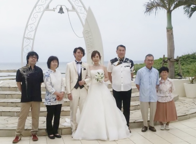 かりゆしウェディング フォトライブラリー 025　M-Y様