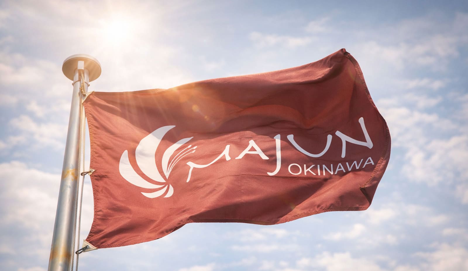 MAJUNの旗